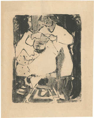 Матюх Вера Фёдоровна. В парикмахерской